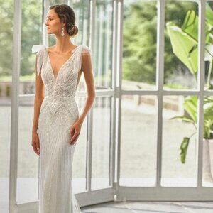Wedding Dress - Rosa Clará – Olay - New with tags-50%OFF- Size Bridal 12